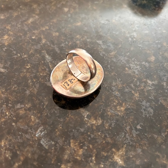 Turquoise ring boho - Picture 3 of 3